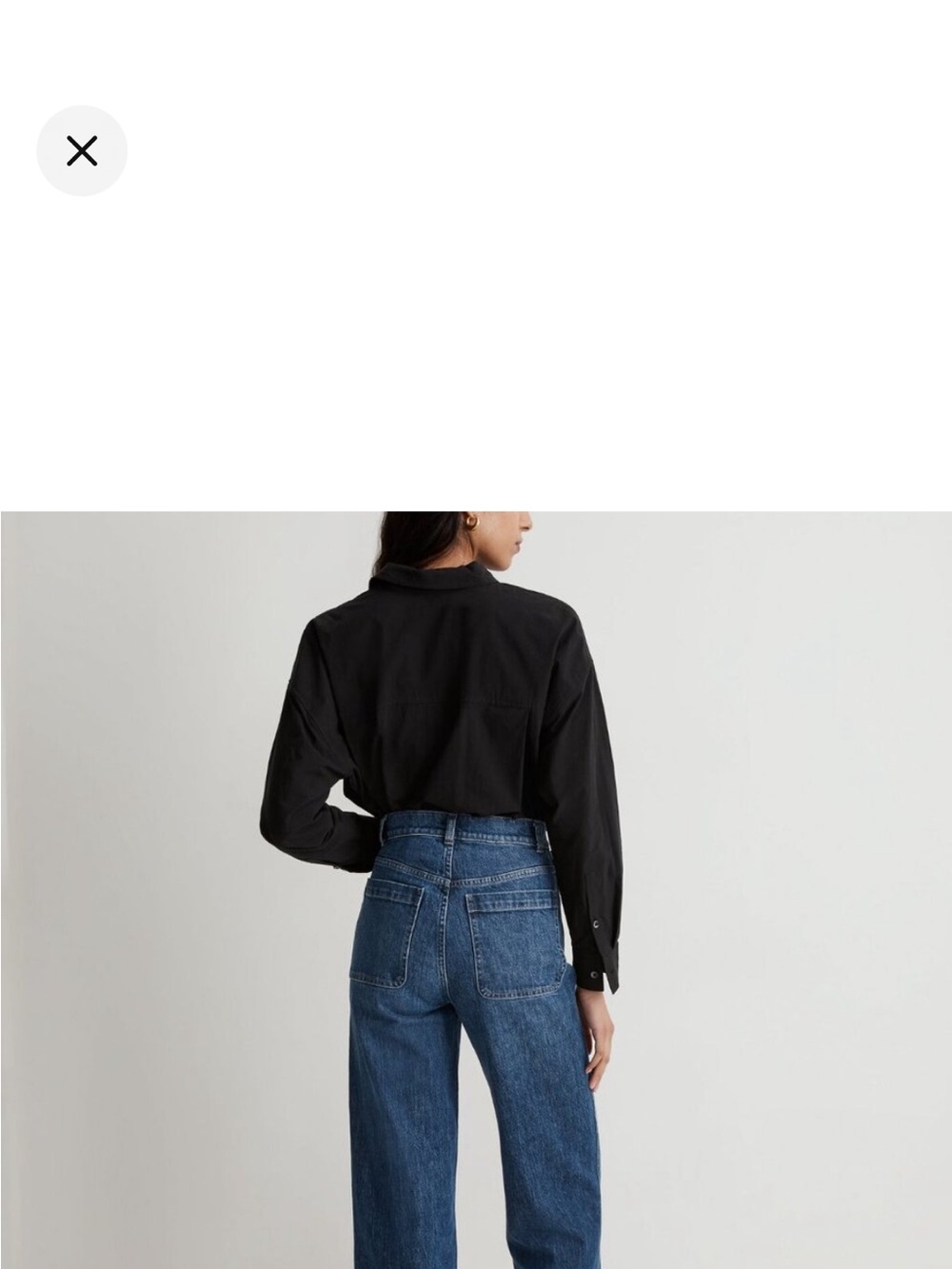 Madewell wide leg jeans nwt - Picture 2 of 8